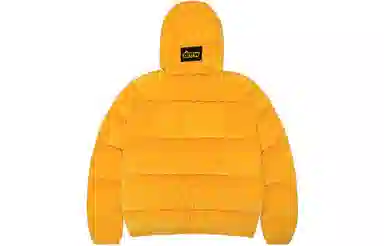 Drew House Quilted Smiley Hoodie Yellow