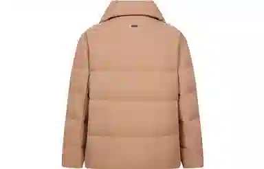 波司登 纯色翻领拉链羽绒服外套 女款 