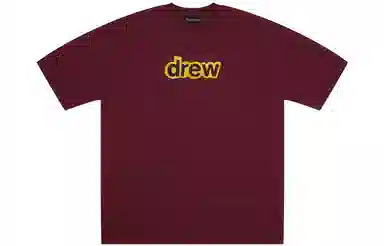 Drew House FW22 Secret Ss Tee Burgundy