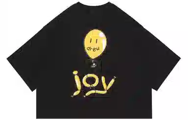 Drew House FW22 Joy Boxy Ss Tee Black T