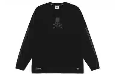 Dickies x mastermind JAPAN SS23 Logo Print Crewneck Long Sleeve Tee Black