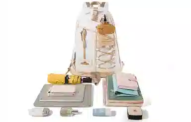 音魅 双肩包大容量户外露营旅行运动男女同款背包大学生书包