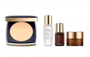 雅诗兰黛 新年粉饼套装 定妆控油