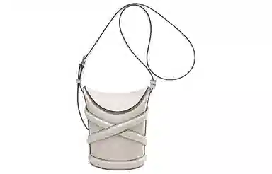 Alexander McQueen THE CURVE BAG Logo