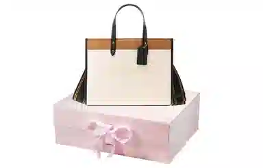 COACH Field 30 Logo Tote