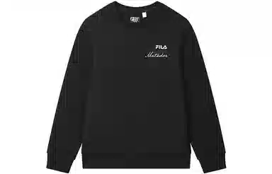 FILA Heritage Crewneck Sweatshirt Black