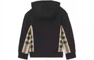 Burberry FW21 Check Hoodie Black