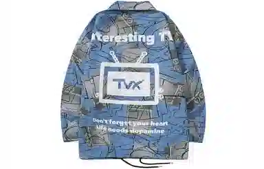 TVX Retro Print Jacket