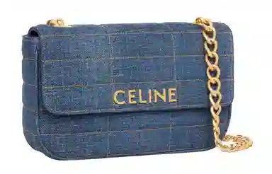 Celine Matelasse Denim Crossbody