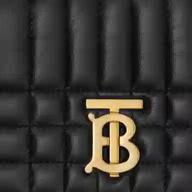 Burberry Lola Bag Black Lambskin