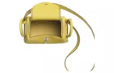 HERMES Lindy Mini 19 Clemence 0Y Limoncello