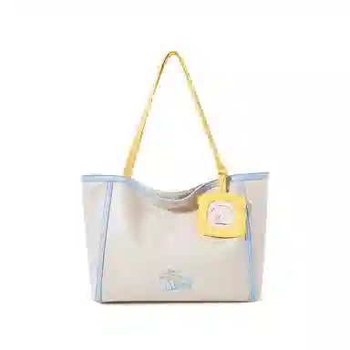 音魅 简约托特包女大学生上课通勤慵懒软皮单肩包大容量手提包