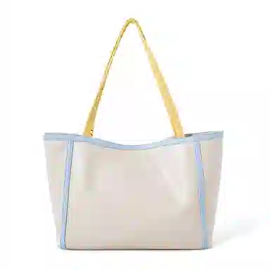 音魅 简约托特包女大学生上课通勤慵懒软皮单肩包大容量手提包