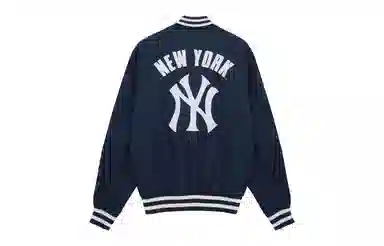New Era MLB Logo Jacket Navy