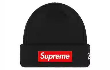 Supreme x New Era Box Logo Beanie