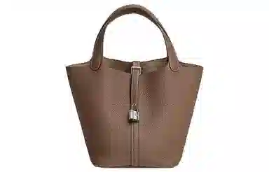 HERMES Picotin Lock 22 Clemence 18 Etoupe