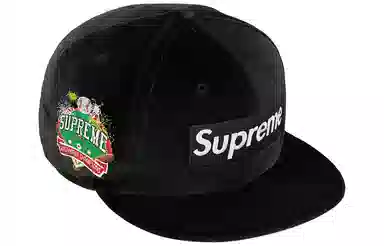 Supreme Week 13 Velour Box Logo New Era