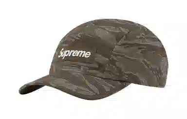 Supreme Week 15 Tiger Camo Reflective Camp Cap