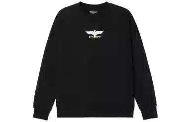 Boy London SS23 Graffiti Logo Crewneck Sweatshirt Black