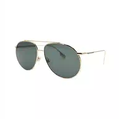 Burberry B. Stripe Aviator Sunglasses