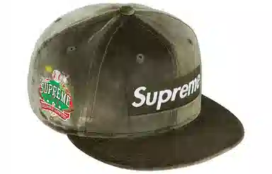 Supreme Week 13 Velour Box Logo New Era