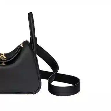 HERMES Lindy 19 Swift Noir