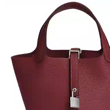 HERMES Picotin 18 Clemence 55 Rouge H