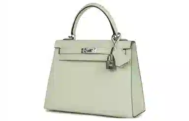 HERMES Kelly 25 Epsom 0S Vert Fizz