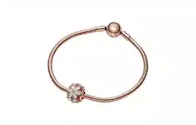Pandora Shining Herbarium Charm Rose Gold