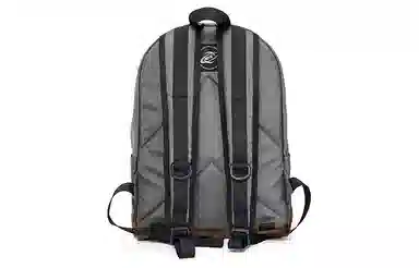 MYEDITION Vintage Colorblock Backpack Green