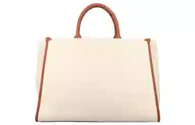 Lanvin Tote Bag Beige Camel