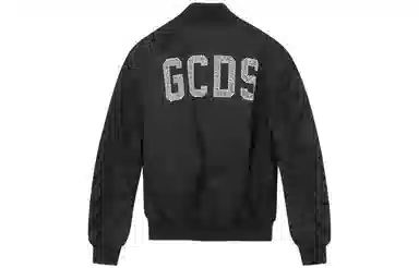 GCDS Logo Long Sleeve Bomber Jacket