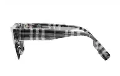 Burberry Square Frame Sunglasses Black White