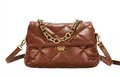 Jane Klain Quilted Chain Bag