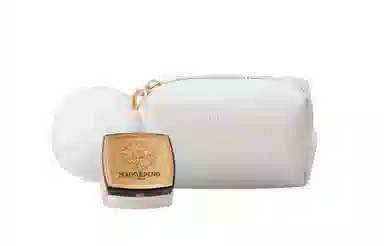 毛戈平 蜜粉+化妆包套装 易上色