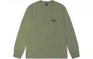 Stussy Basic Stussy Pigment Dyed Ls Tee