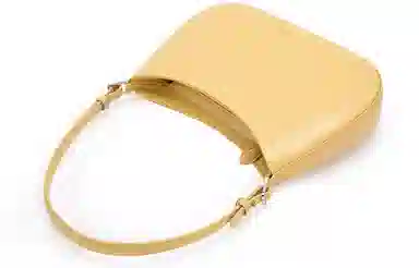 VENOF Brown Leather Shoulder Bag