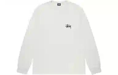 Stussy Basic Stssy Pigment Dyed Ls Tee LogoT