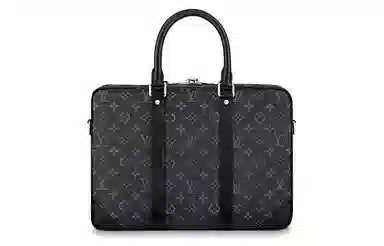 Louis Vuitton Briefcase Black/Grey