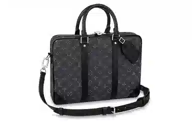 Louis Vuitton Briefcase Black/Grey