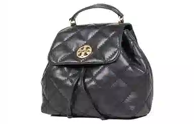 Tory Burch Backpack Black Gold