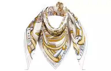 Louis Vuitton Bejeweled Scarf