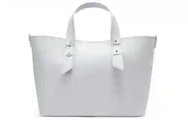 CHARLESKEITH PU Tote ChocolateLight Grey