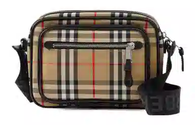 Burberry Vintage Check Camera Bag