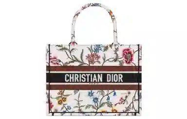 DIOR BookTote Petites Fleurs Tote