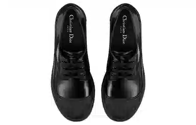 Dior Iron Derby Thick Sole Black