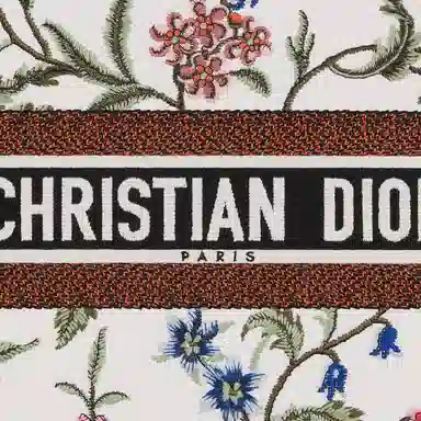 DIOR BookTote Petites Fleurs Tote