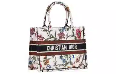 DIOR BookTote Petites Fleurs Tote