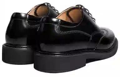 Thom Wills Derby Shoes Black