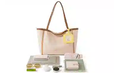 音魅 简约托特包女大学生上课通勤慵懒软皮单肩包大容量手提包